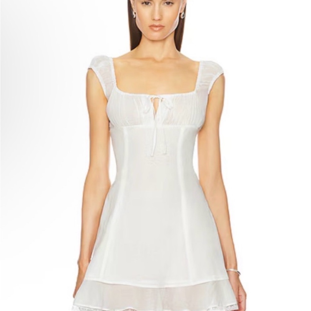 Helsa Voile Faire Mini Dress